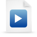 blue, document, file, paper icon