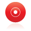 disc, red icon