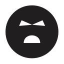 awatar, impression, mouth, open, smiley svg vector icon