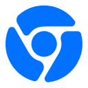 browser, chrome, network, social svg vector icon