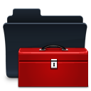 toolbox,folder,badged icon