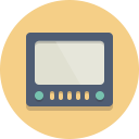 display, monitor, screen, tv svg vector icon