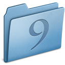 blue,classic icon