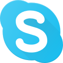 logo, media, skype, social svg vector icon