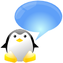 xchat,chat,penguin,tux,talk,comment,speak icon