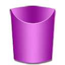 recycle,bin,empty,blank icon