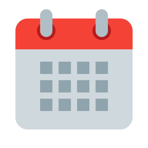 Calendar svg vector icon