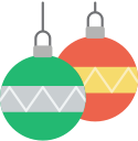 baubles, christmas, xmas svg vector icon
