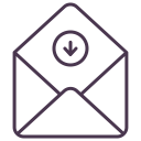 email, envelope, letter, mail, message svg vector icon