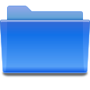 folder,darkblue icon