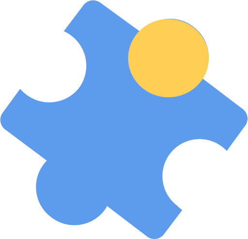 Puzzle svg vector icon