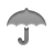 rain, umbrella icon