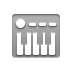 midi,keyboard icon