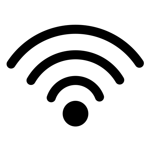 Wifi svg vector icon