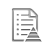 list,pyramid icon