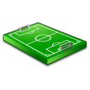 field, football, soccer, track icon