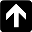 arrow, up svg vector icon