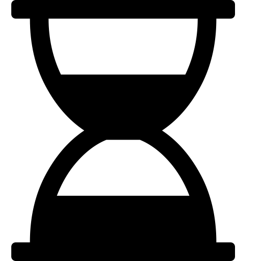 Hourglass svg vector icon