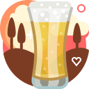 alcohol, beer, drink, glass, pub, tavern, yumminky svg vector icon