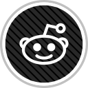 media, online, reddit, social svg vector icon
