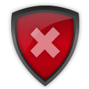 antivirus, decline, shiekld icon