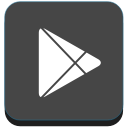 google, google play, markrtplace, movie, music, play, social svg vector icon