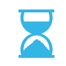 hourglass,full icon