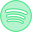 audio, line, music, social, songs, spotify, transparent svg vector icon