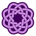 purpleknot,knot,knotting icon