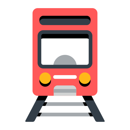 Train svg vector icon