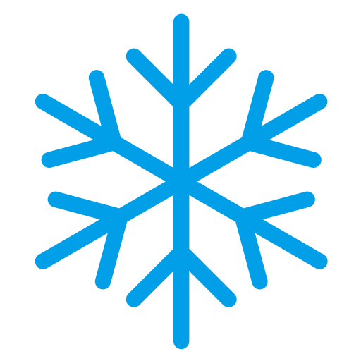 Snow svg vector icon