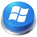 button, perspective, windows icon