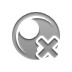 sphere,cross icon