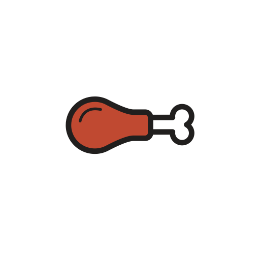 Drumsticks svg vector icon