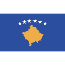 ensign, flag, kosovo, nation svg vector icon