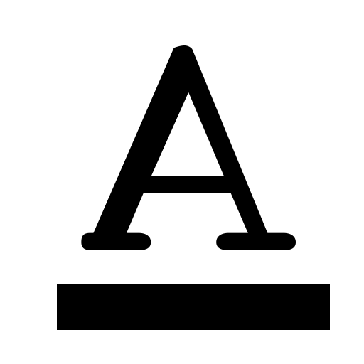 Font Color Merge svg vector icon