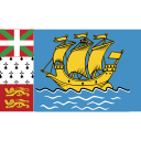 ensign, flag, miquelon, nation svg vector icon