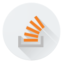 chat, communication, logo, media, network, social, stackoverflow svg vector icon