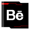 behance, internet, web svg vector icon