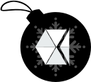 ball, christmas, vsco svg vector icon