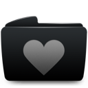folder, heart icon