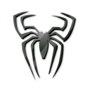 black,spider,cartoon,spiderman icon