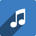itunes, media, shadow, social, square svg vector icon