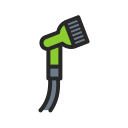 farm, garden, gardening, hose, tool, tools, watering svg vector icon