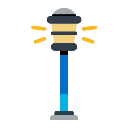 Street Lamp svg vector icon