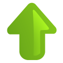 arrow,arrow up,up,ascend,rise,ascending,upload,increase icon