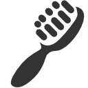 shoe,brush icon