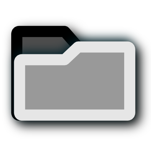 folder,black icon
