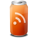 can, drink, feed, rss icon