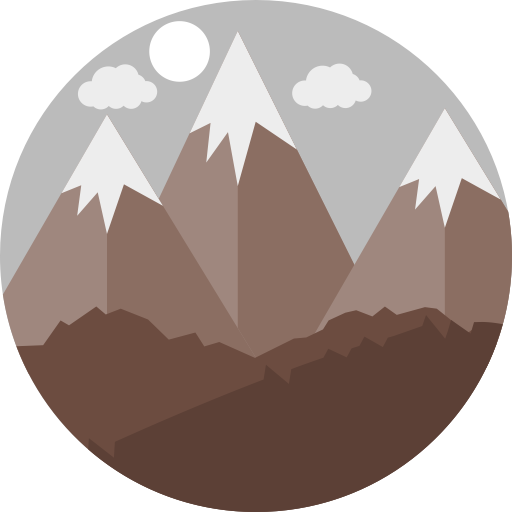Mountain svg vector icon